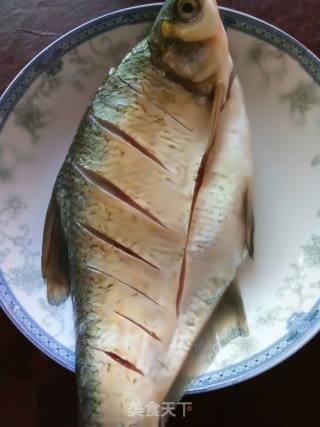 Braised Bream with Kimchi recipe