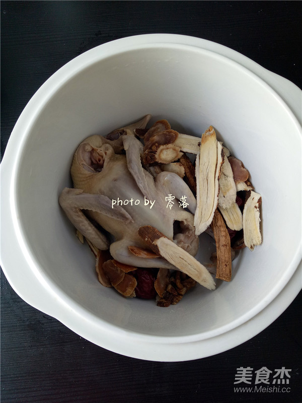Angelica Codonopsis Pigeon Soup recipe