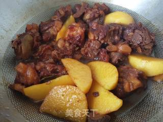 Apple Sweet and Sour Pork Ribs recipe