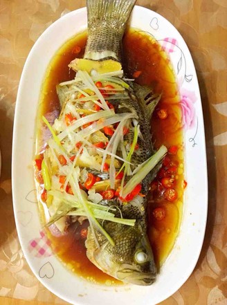 Steamed Sea Bass recipe