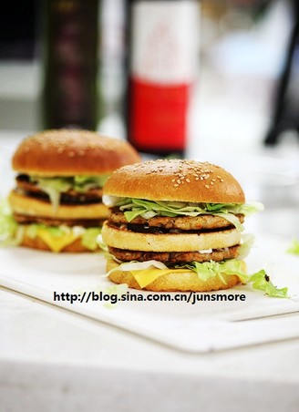 Double Patties Cheeseburger recipe