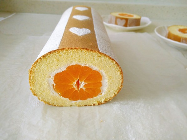 Orange Cake Roll recipe