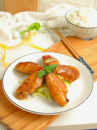 Braised Chicken Wings in Oyster Sauce recipe