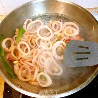 Stir Fried Squid Rings recipe