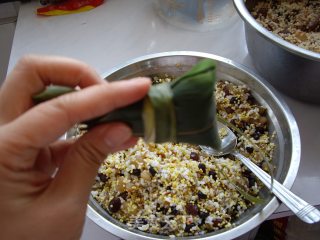 【dragon Boat Festival·zongzi Article】——honey Bean and Five Grain Rice Dumpling recipe