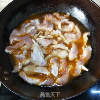 Pork, Seafood, Mushroom, Tomato Soup recipe