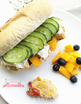 Mango Chicken Burger recipe
