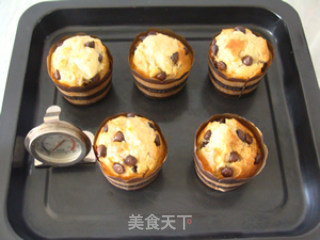 Banana Chocolate Bean Muffins recipe