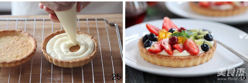 Colorful Fruit Tart recipe