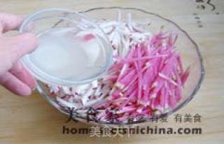 Sweet and Sour Radish recipe