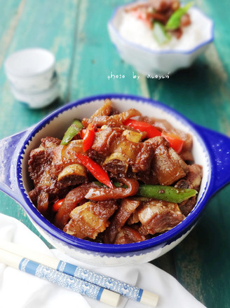 Braised Pork Ribs with Dried Radish recipe