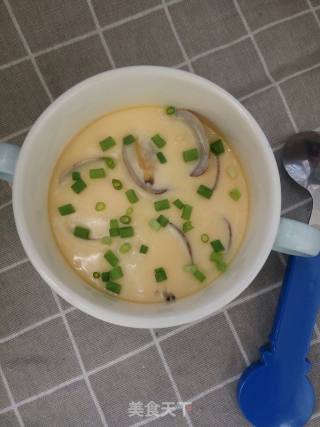 Steamed Egg with Clams recipe