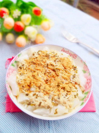 Minced Meat Steamed Rice Noodles