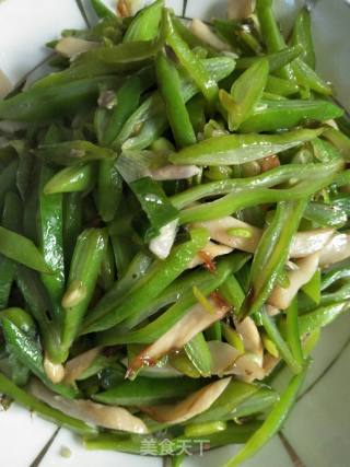 Fried Lentils with Eryngii Mushrooms recipe
