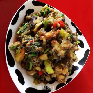 Eggplant with Potatoes recipe