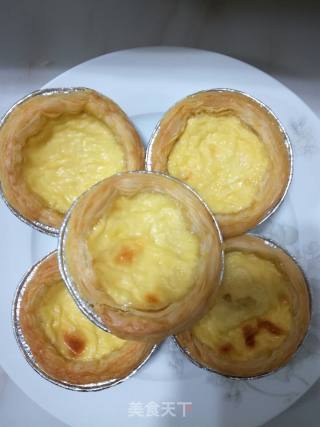 Egg Tarts without Condensed Milk and Light Cream recipe