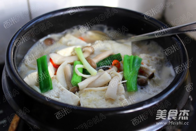 Tofu and Mushroom Pot recipe