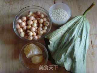 A Refreshing Health Porridge in Summer [lotus Leaf and Lotus Seed Porridge] recipe