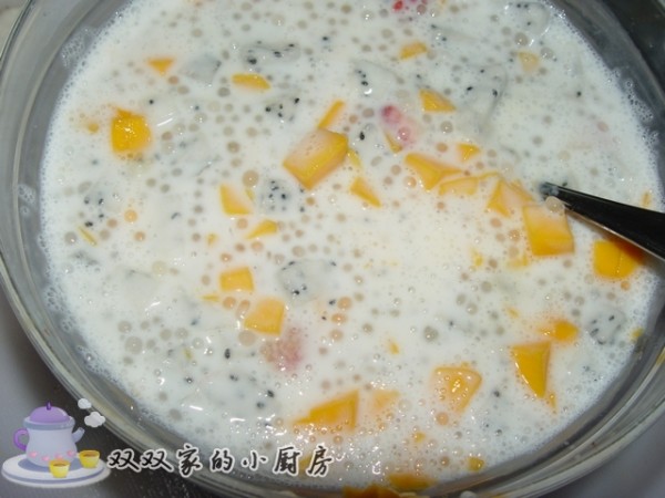 Coconut Milk Sago Fruit Fish recipe