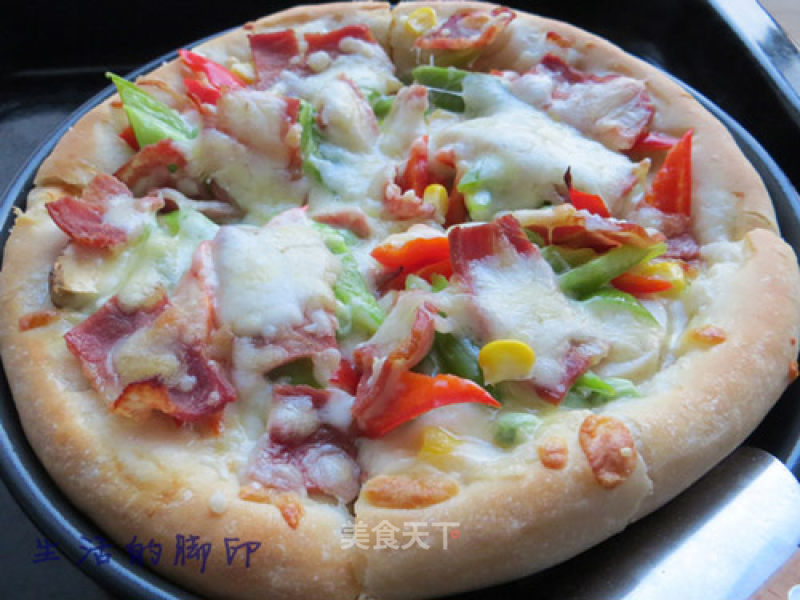 [bacon Pizza] ——deliciously Made at Home recipe