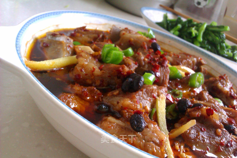 Pork Ribs in Black Bean Sauce recipe