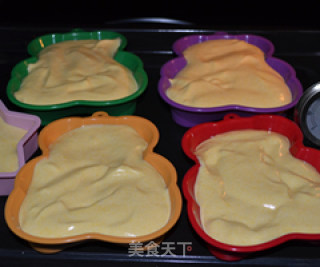 Cartoon Pumpkin Chiffon Cake-bear Cake recipe