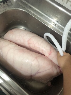 Clean Pig Lungs recipe