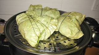 Lotus Leaf Glutinous Rice Chicken recipe