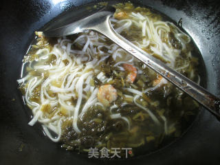 Kaiyang Pickles Noodle Soup recipe