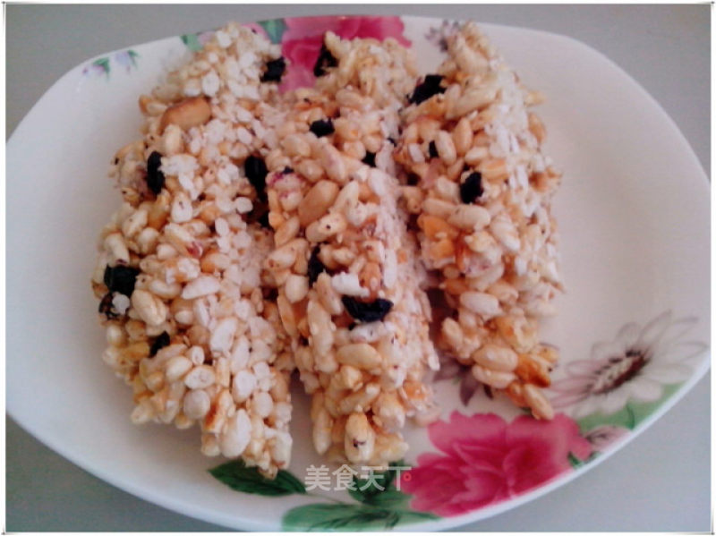 Crispy Blueberry Rice Candy recipe