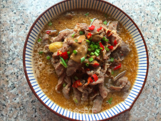 Beef in Golden Soup recipe