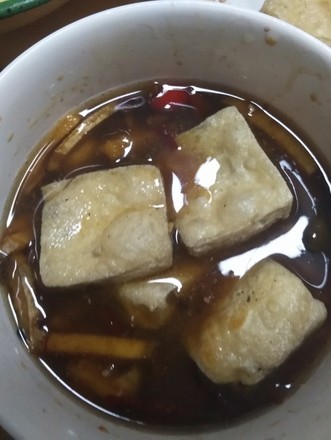 Homemade Fried Stinky Tofu