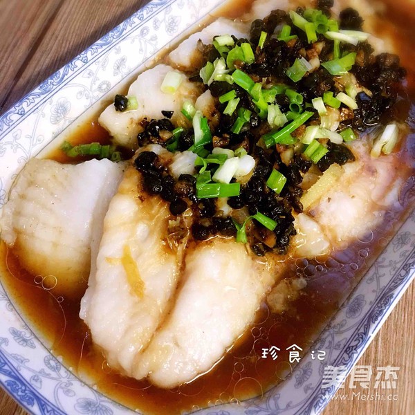 Steamed Long Liyu with Garlic Black Bean Sauce recipe