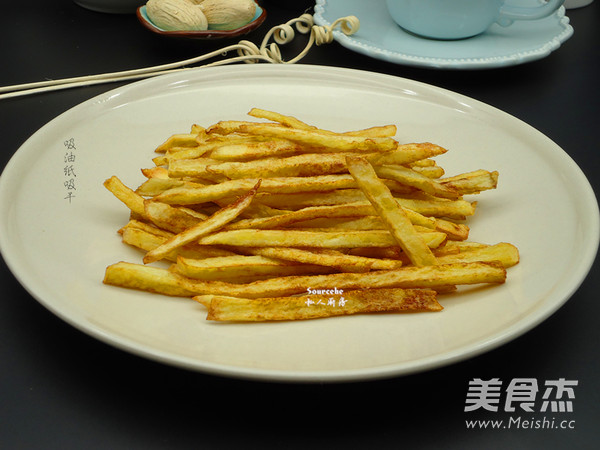 Crunchy French Fries recipe