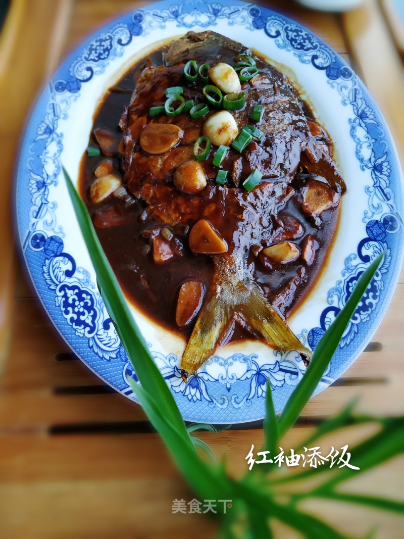 Braised Golden Pomfret recipe