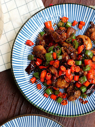 Spicy Chicken with Fresh Peppers, A Small and Beautiful Delicacy recipe