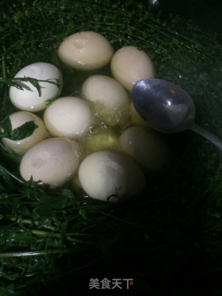 Local Vegetables Boiled Eggs recipe