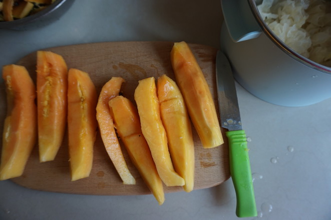 Papaya Tremella Syrup recipe