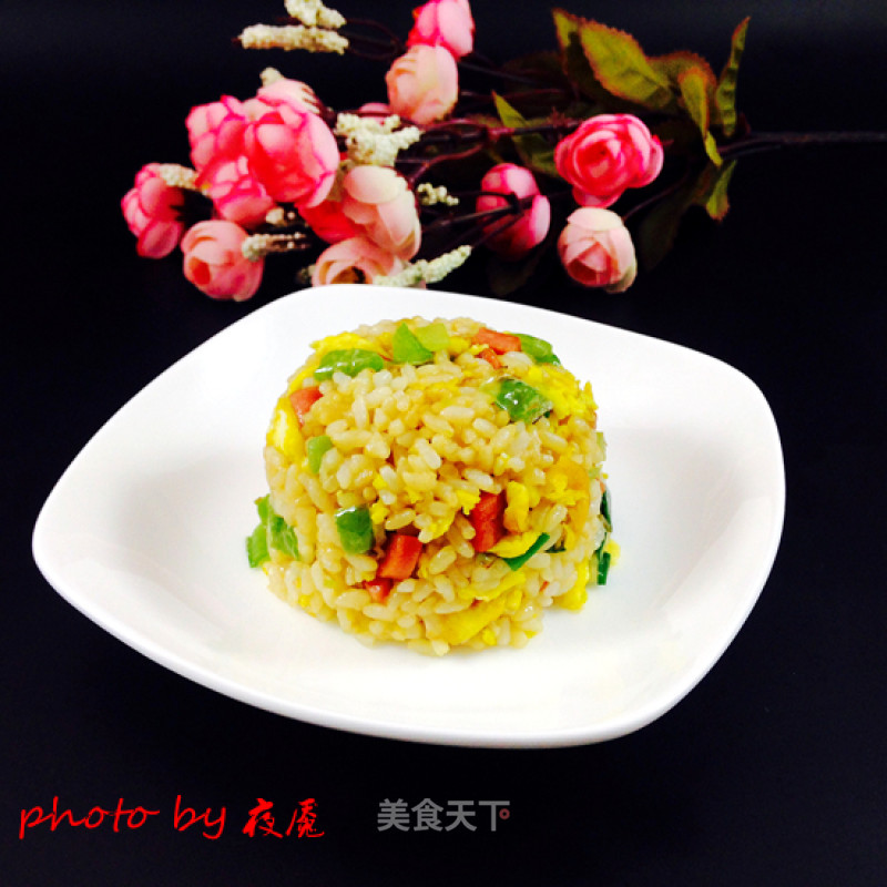 Fried Rice with Oyster Sauce and Egg recipe