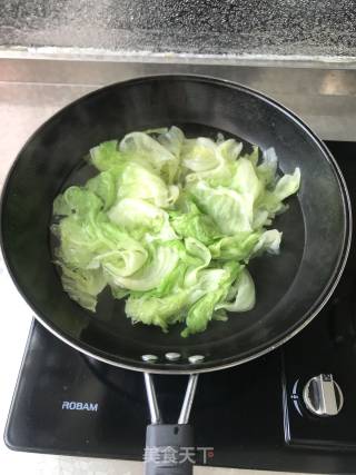 Lettuce in Oyster Sauce recipe