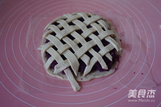 Crispy Purple Potato Pie recipe