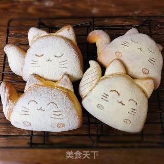# Fourth Session of The Baking Contest and is A Love to Eat Festival# Cat Bean Paste Bread recipe