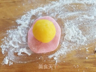 Custard Snowy Mooncakes recipe