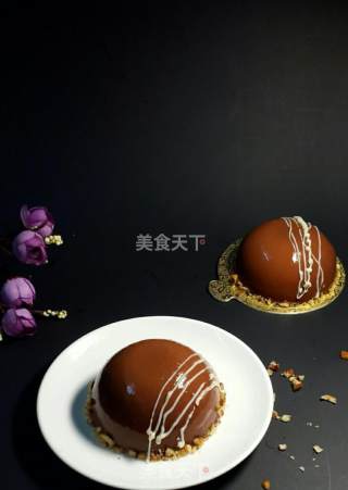 #柏翠大赛#mirror Chocolate Mousse recipe