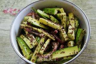 Pickled Cucumber and Cowpeas recipe