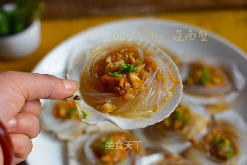 Garlic Vermicelli Scallops, Very Simple and Delicious recipe