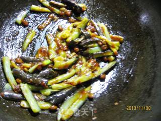 Eggplant Sticks with Sauce recipe