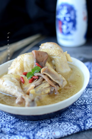 Matsutake Chicken Soup recipe