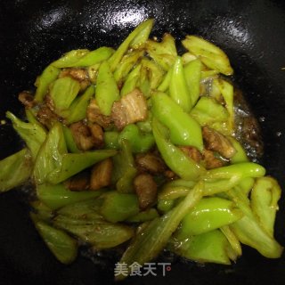 Twice-cooked Pork and Fried Peppers recipe