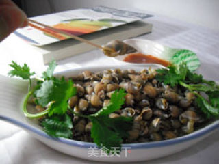 "pearl in The Plate" Fresh Snails——boiled Yellow Rice Snails recipe